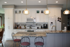 Baxter Construction 2015 Kitchen with white cabinets